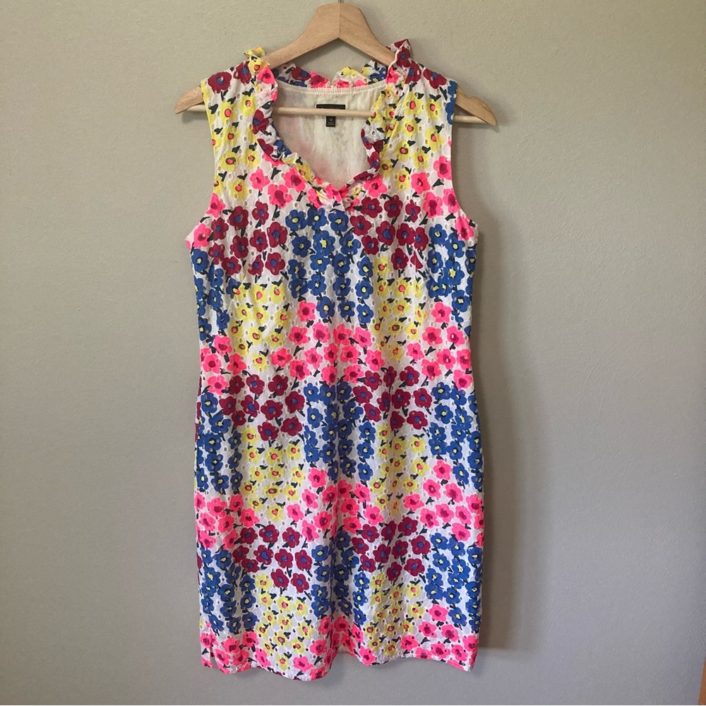 Talbots Colorful Floral Dress 10
